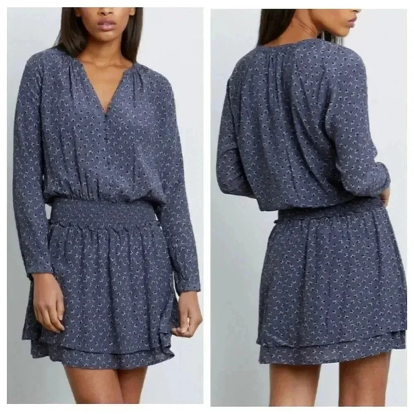 NWT Rails Jasmine Mini Dress Midnight Stars size Medium - Picture 1 of 12